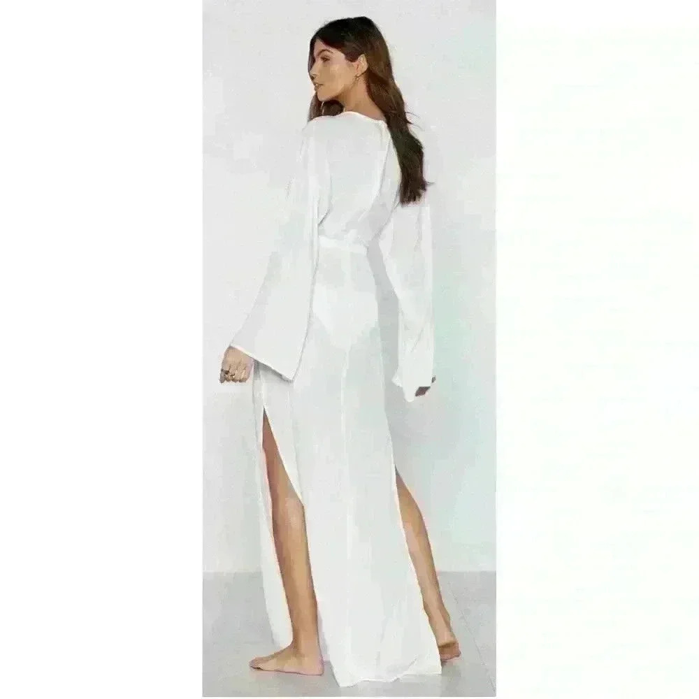 NWT Nasty Gal Strings Attached Maxi Dress - Picture 3 of 16